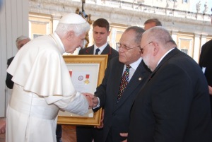 Audience with His Holiness Pope Benedict XVI